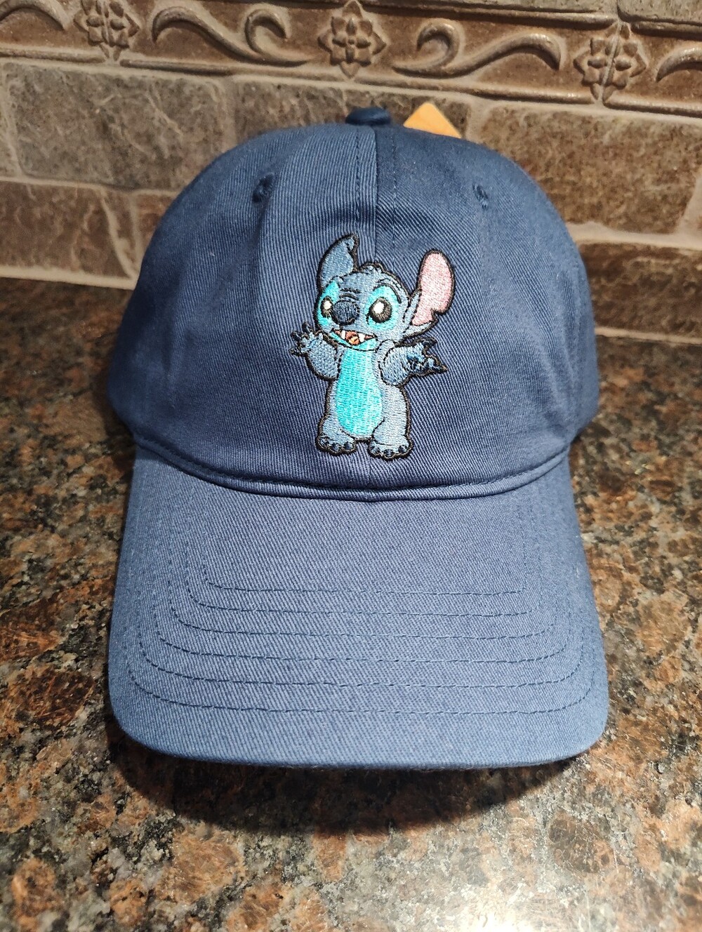Disney Stitch Baseball Cap, Adult Navy One Size